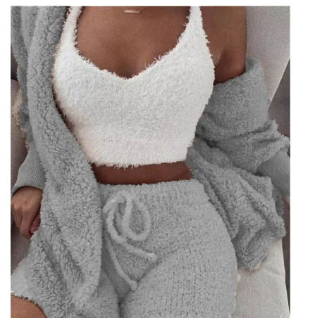 Cozy Fuzzy Lounge Set