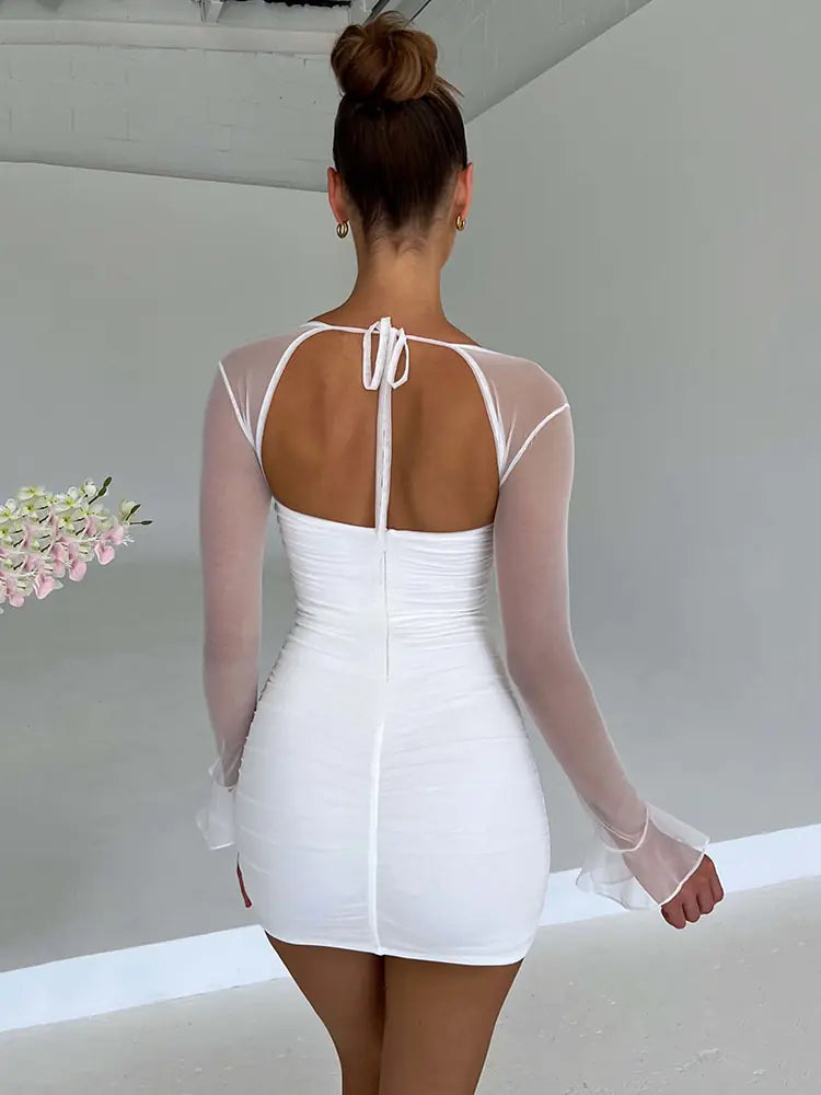 Backless Mini Dress