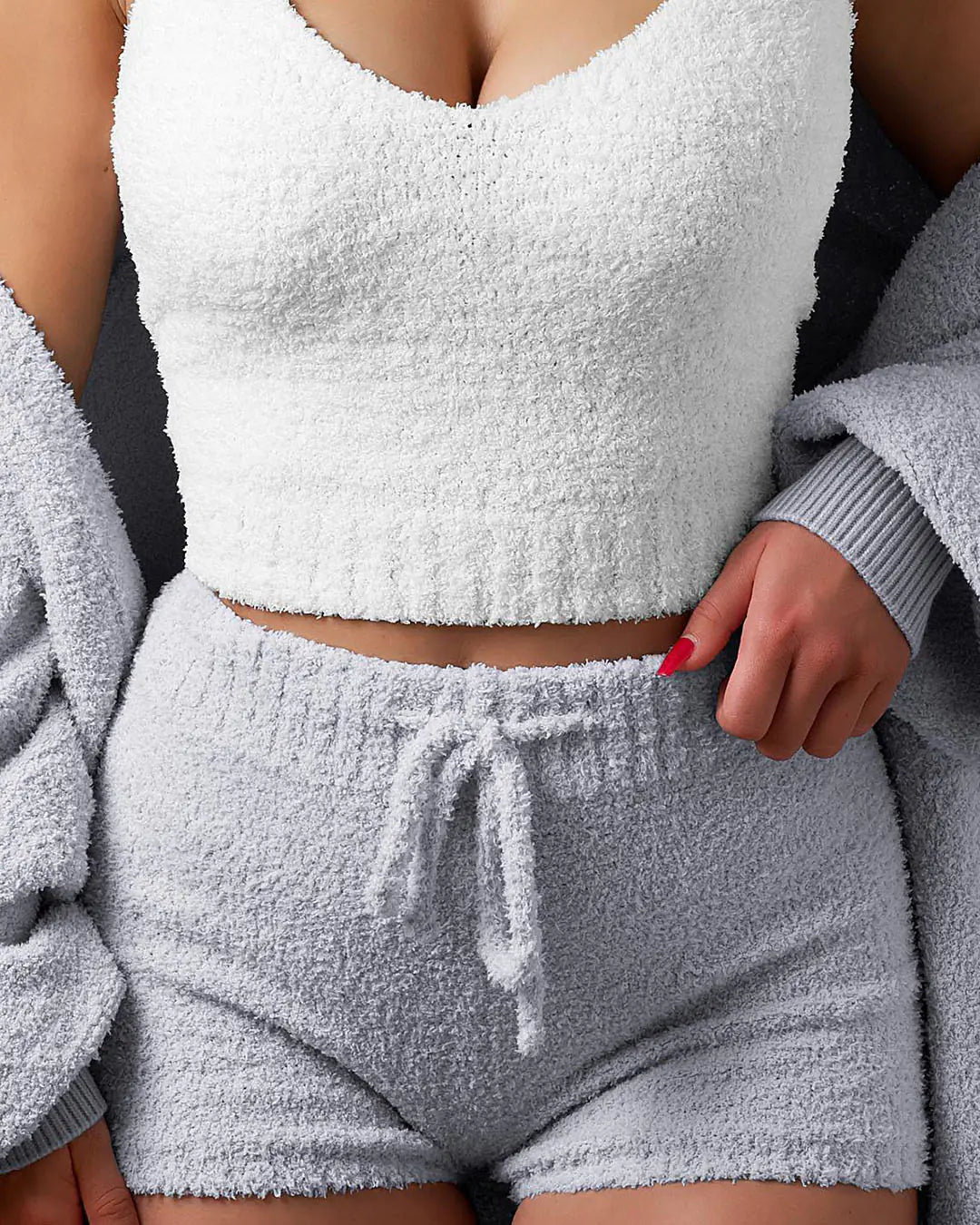 Cozy Fuzzy Lounge Set